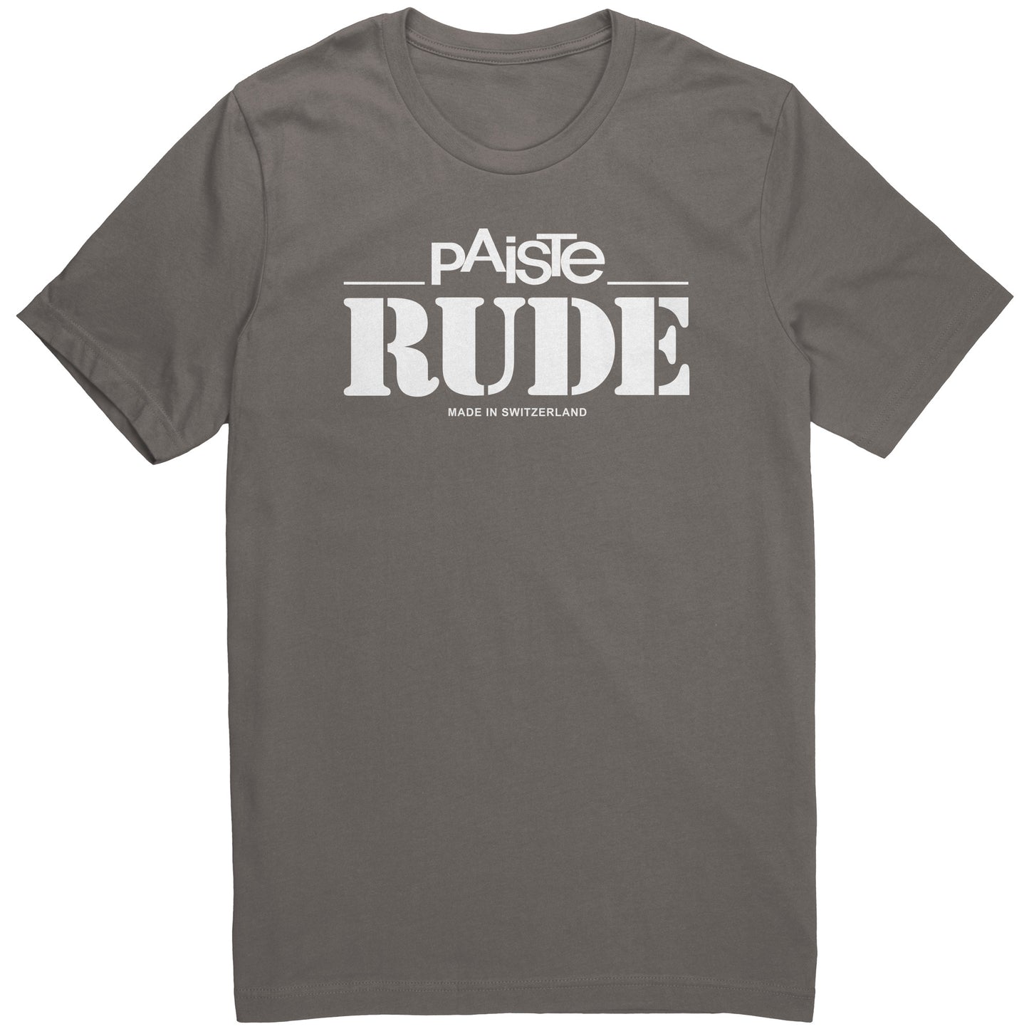 Paiste RUDE T-Shirt     Quality Bella+Canvas™    100% Cotton