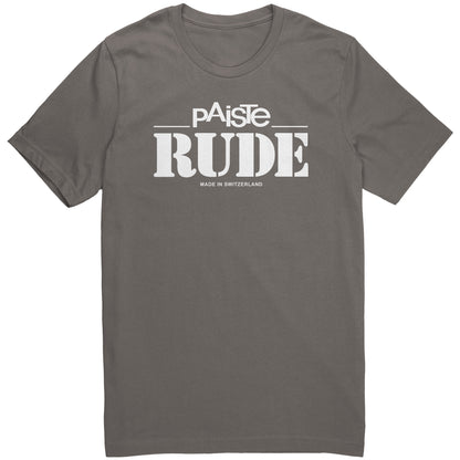 Paiste RUDE T-Shirt     Quality Bella+Canvas™    100% Cotton