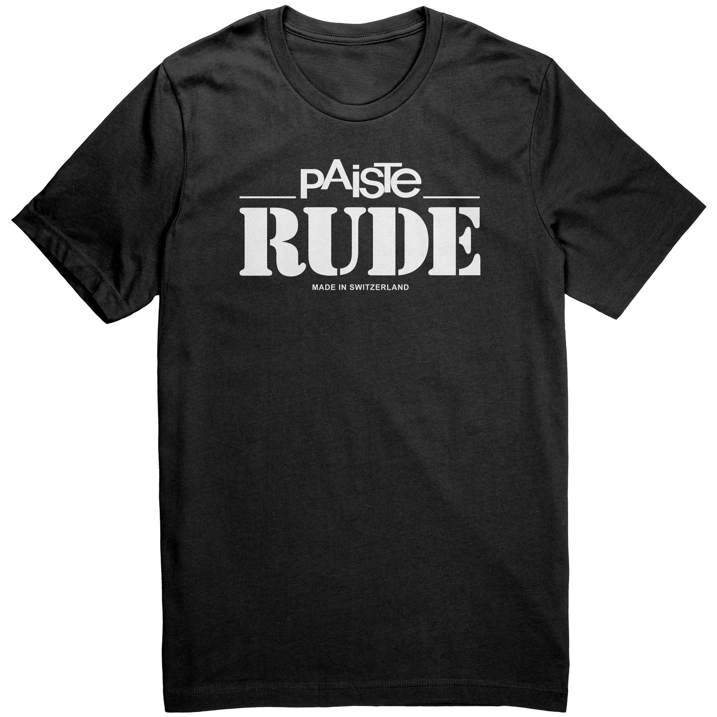 Paiste RUDE T-Shirt     Quality Bella+Canvas™    100% Cotton